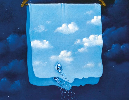 Gallery of humor painting by Rafal Olbinski - Poland