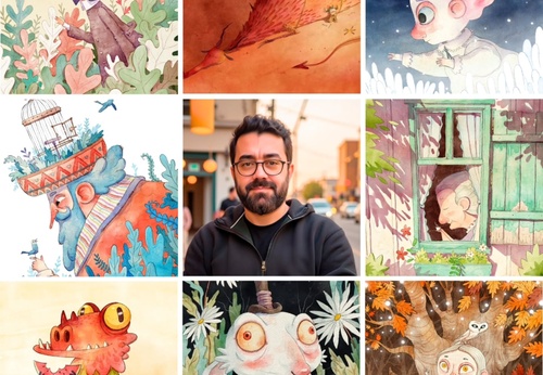 Galería de ilustración de Adilson Farias – Brasil