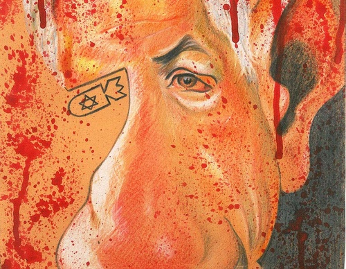holocide caricature
