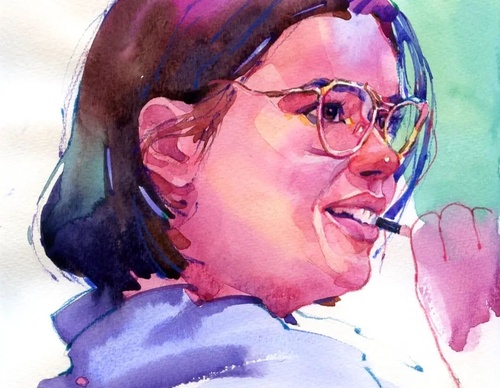 Gallery of Watercolor painting by Ekaterina Pahomova