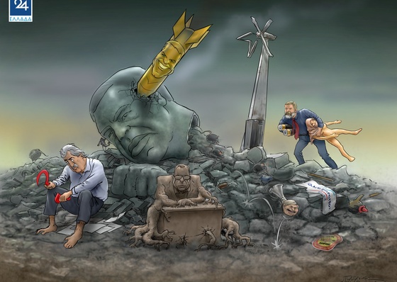 Galería de dibujos humorísticos de Christos Papanikos - Grecia