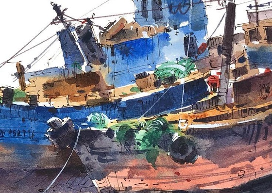 Galeria de aquarela por lingfeng - China