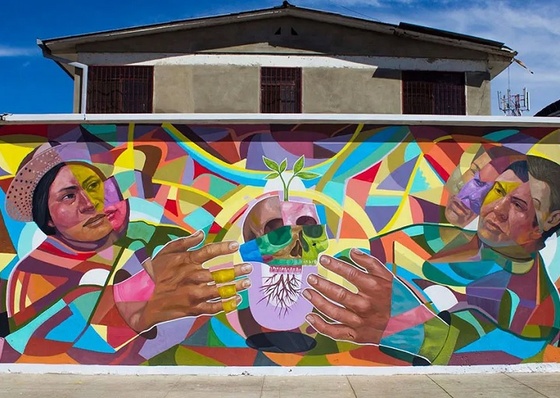 história da arte urbana na bolívia