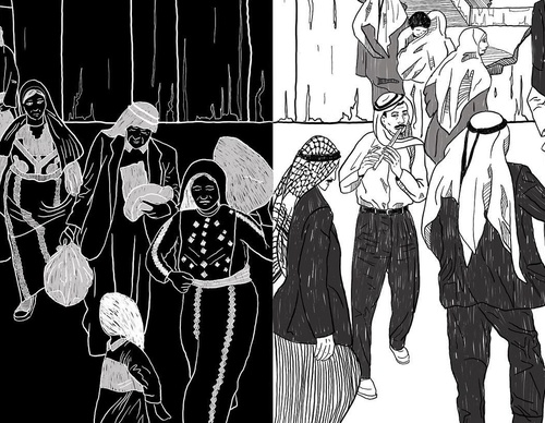 Galería de ilustraciones de Hadil Alsafadi - Palestina