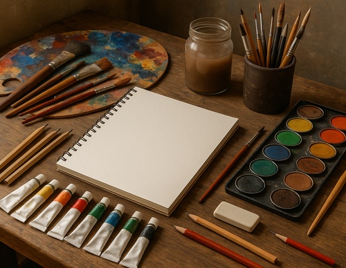 How to Start Drawing and Painting?