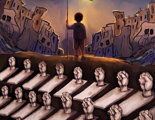Galería de pintura de Nader Asmar - Palestina