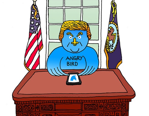 cartoon section