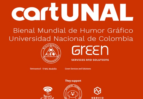 3rd International Biennial of Graphic Humor CartUNAL in Colombia
