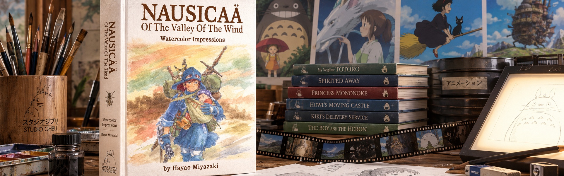 El arte de Nausicaä por Hayao Miyazaki, Japón