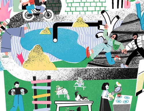 Galería de ilustraciones de Kezia Gabriella - Singapur