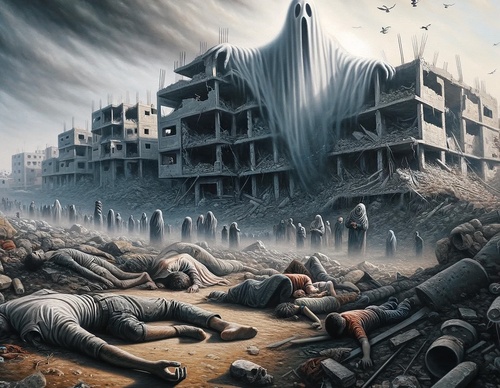 Gallery Of Illustration For Gaza By Malek Qreeqe - Palestine