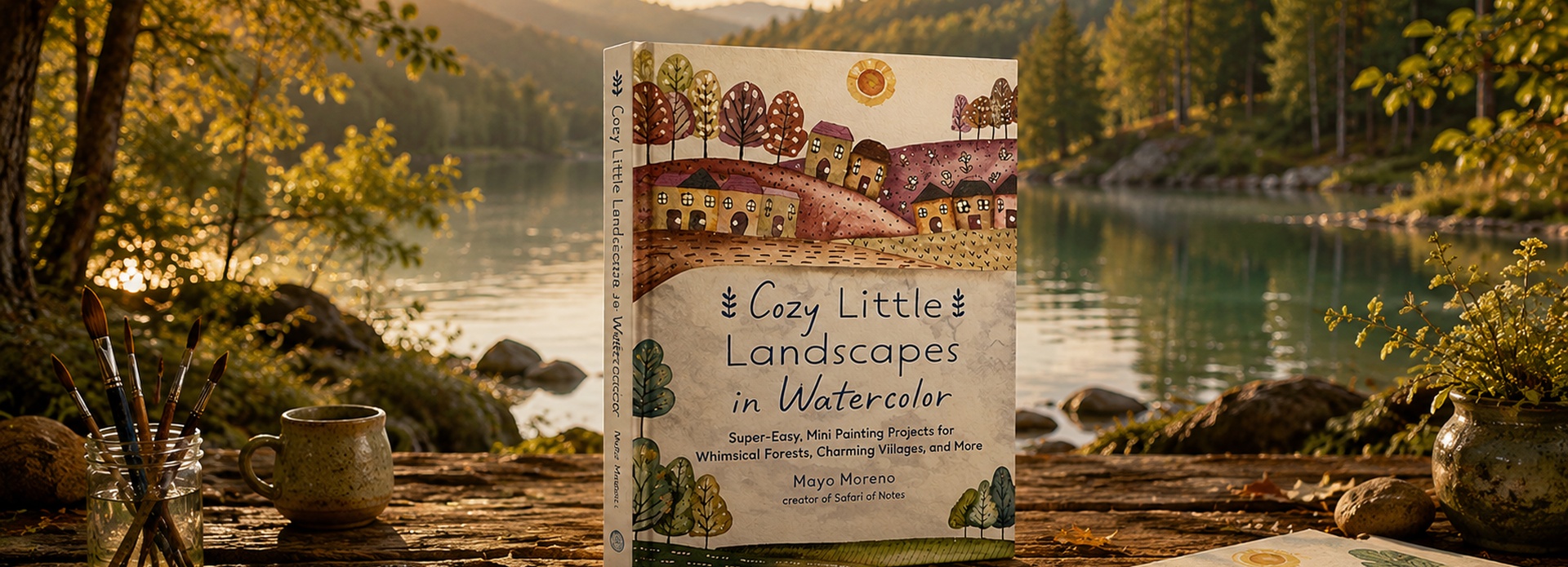 Cozy Little Landscapes in Watercolor