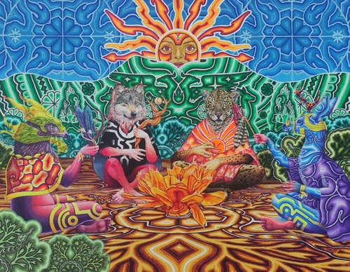 Galería de arte callejero de Nashi Bime - México