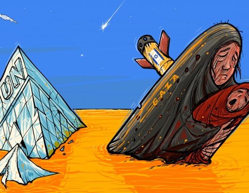 Duro invierno en Gaza  Lamentable situación en los campos de refugiados de Gaza durante las tormentas invernales.