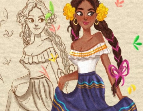 Galería de ilustraciones de Nouran Elghannam - Egipto