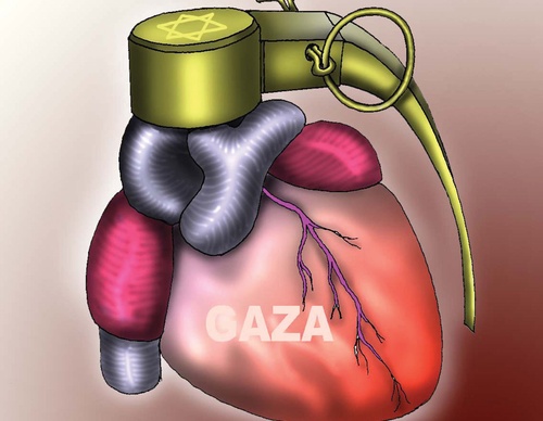 Galería de caricaturas sobre el genocidio de Gaza