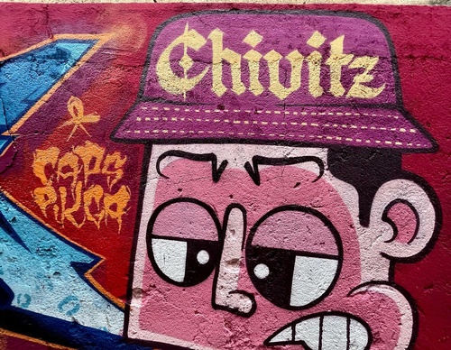 Galería de arte callejero de Chivitz - Brasil