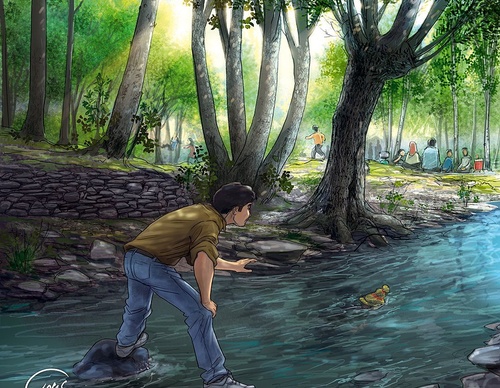 Gallery of illustration by Ali Miri-Iran
