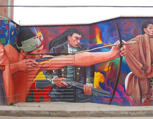 Galería de arte callejero de Olfer Leonardo - Perú