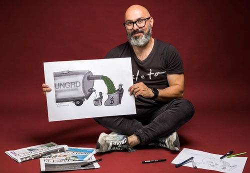 Galería de caricaturas de Raul Zuleta – Colombia