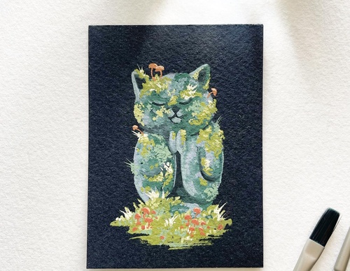 Galería de pintura en acuarela de Kyria Nigel - EE. UU.