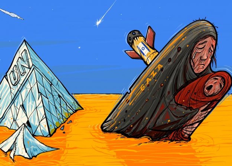 Harsh Gaza Winter  Miserable situation in refugee camps of Gaza during winter storms..