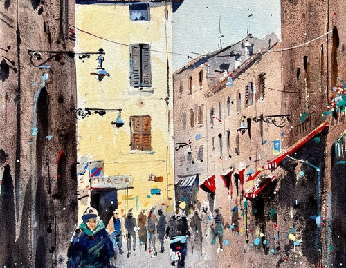 Gallery Of Watercolor Painting By Svetlin Sofroniev - Bulgaria