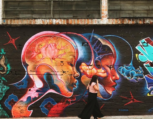 Galería de arte callejero de Paulo Villegas - México
