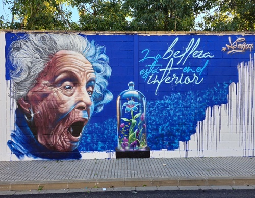 Galería de arte callejero de Nauni - España
