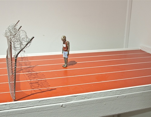 Gallery of Sculpture & Modern art by Isaac Cordal-Spain