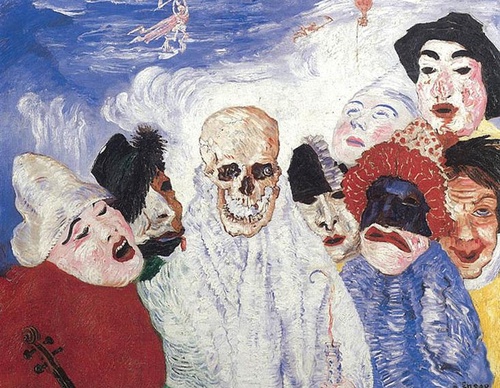 Galería de pintura al óleo de James Ensor - Bélgica