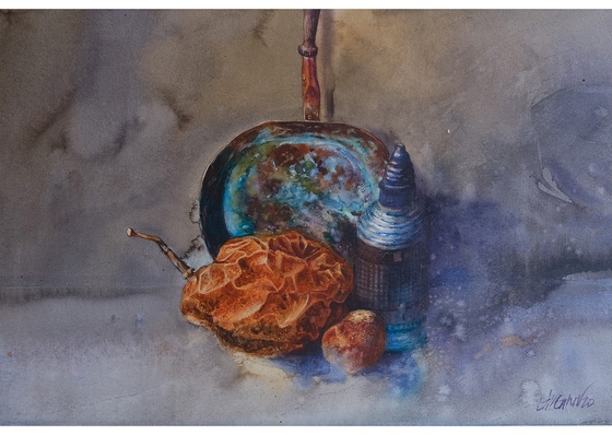 Gallery of Water color Artworks by Gonzalo Carcamo-Brazil