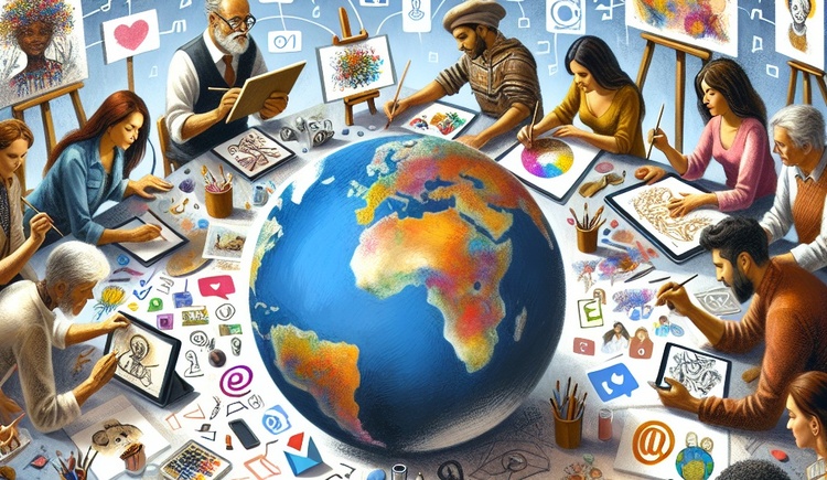 A Nova Tela: A Arte Digital e a Conexão Através das Mídias Sociais