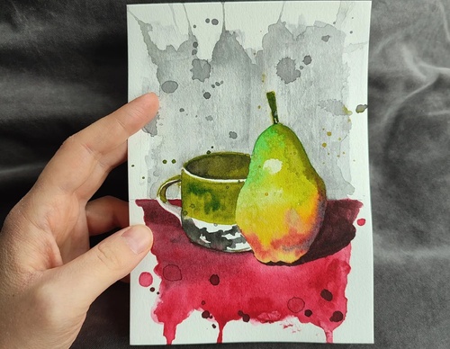 Galeria de pinturas em aquarela de Kalliopi C - Escócia