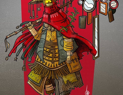 Galería de ilustraciones de Leopoldo Anjo - Brasil