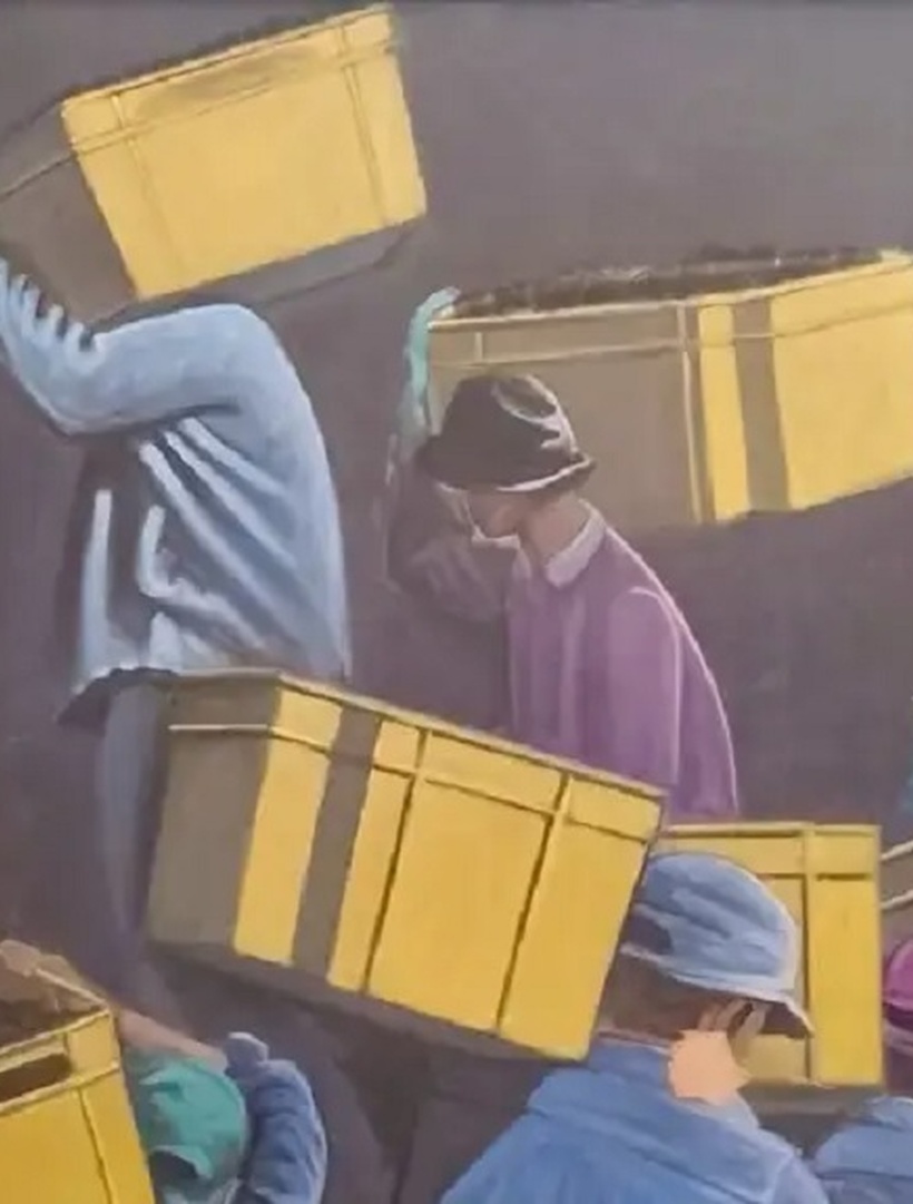 An art auction in Argentina