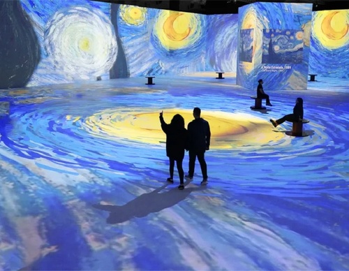 Exposición “Van Gogh Live 8K” en São Paulo