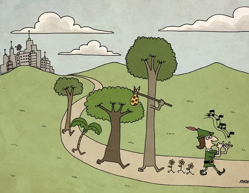 Galeria de Cartoon de Rafael Corrêa-Brasil