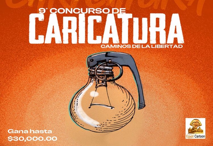 9º Concurso Internacional de Cartoons Caminhos de la Libertad, México 2024