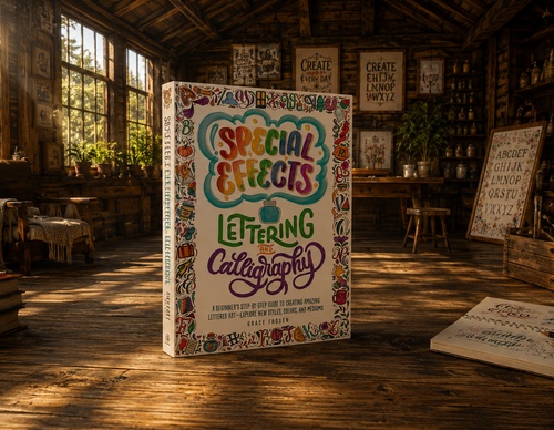 Letras y caligrafía con efectos especiales
