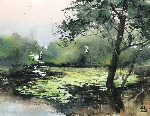 Galería de acuarelas de Prasad Beaven-England