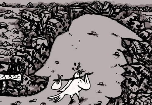 TRUMPEACE REGRESA A GAZA