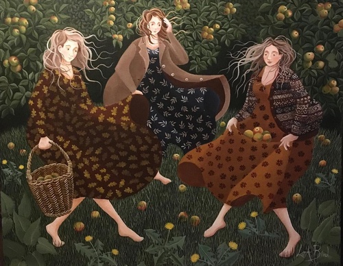 Galeria de ilustrações de Lucy Almey Bird da Inglaterra