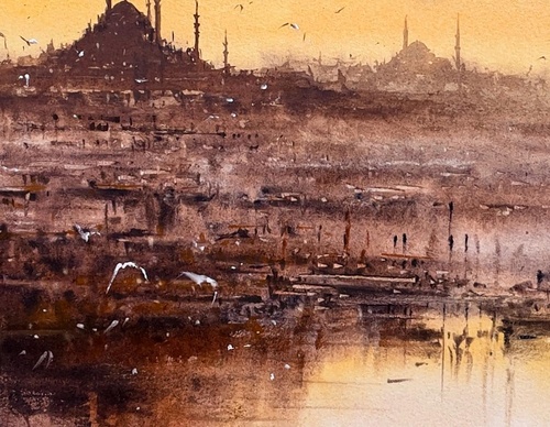 Gallery Of WaterColor Painting By Mohammad Ali Yazdchi - Iran