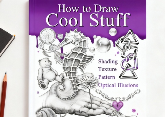 How to Draw Cool Stuff: Shading, Textures and Optical Illusions by Catherine V. Holmes