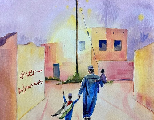 Galería de ilustraciones de Amjed Alsiyabi - Omán