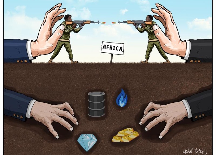 Conflitos na África | Recursos preciosos alimentam conflitos na África.