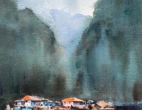 Galeria de pinturas em aquarela de Tere Lojero – México