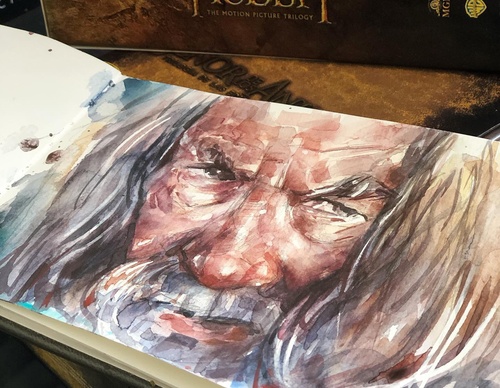Gallery Of WaterColor Painting By Xavier Palau Blacio - Argentina
