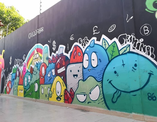 Galería de arte callejero de Hamk Trazos - Venezuela